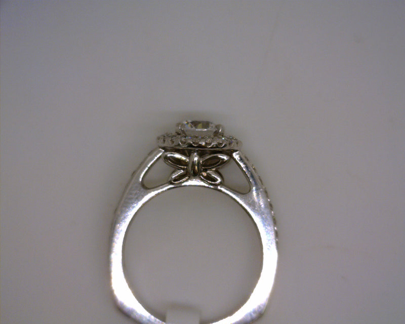 14K WG ENGAGEMENT RING