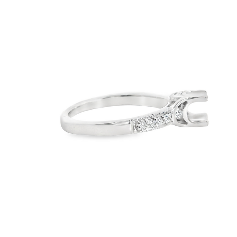 14K WG DIAMOND ENGAGEMENT RING