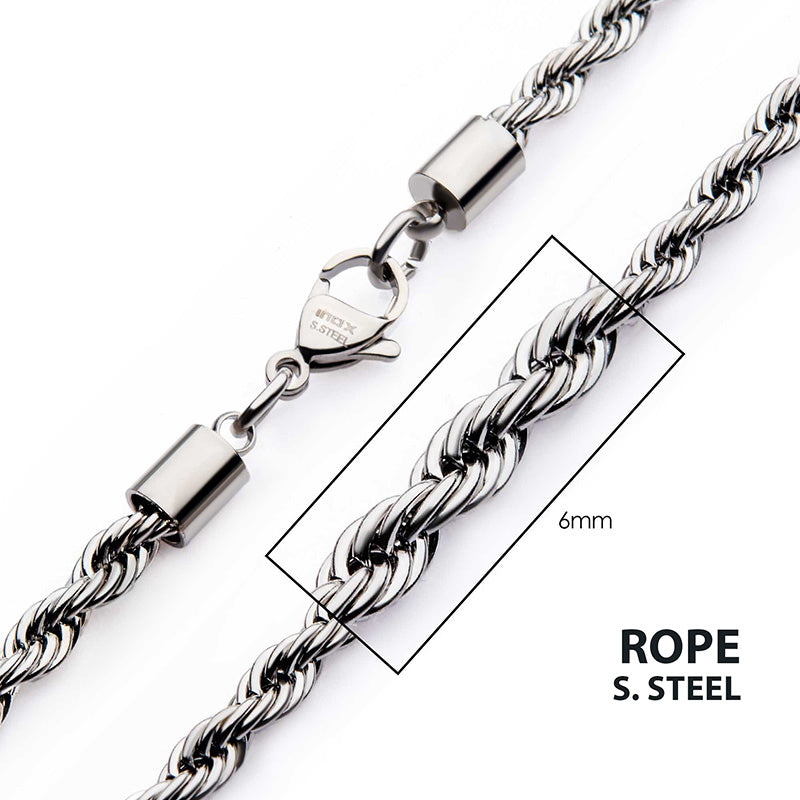 6mm Stainless Steel Rope Chain