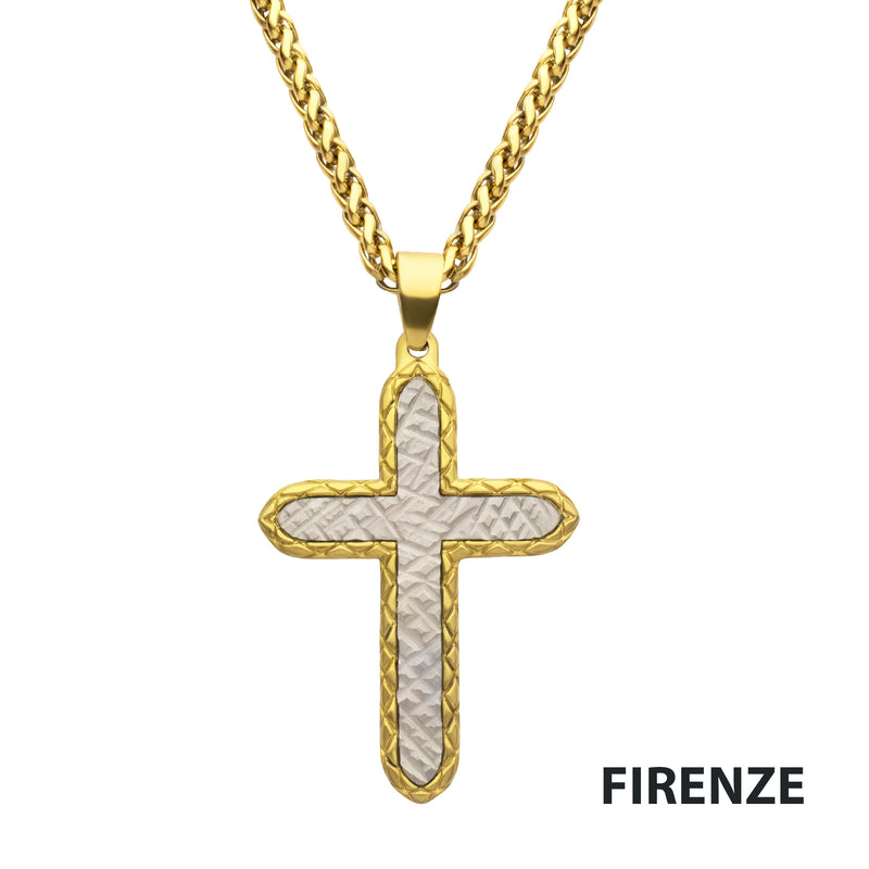 18Kt Gold IP Stainless Steel C