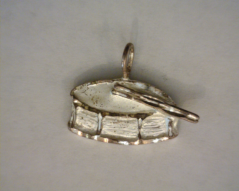 STERLING SILVER  DRUM CHARM