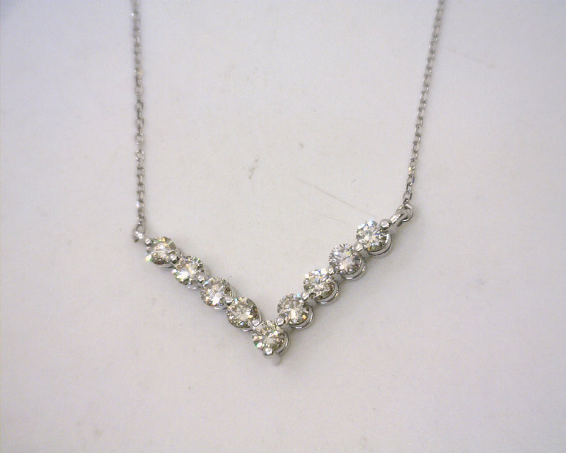 10K YG Diamond Necklace 0.25 CT TW