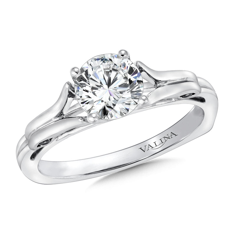 14K WG SOLITAIRE ENGAGEMENT RING