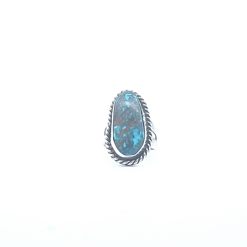 Sterling Silver Turquoise RIng Size 2.5