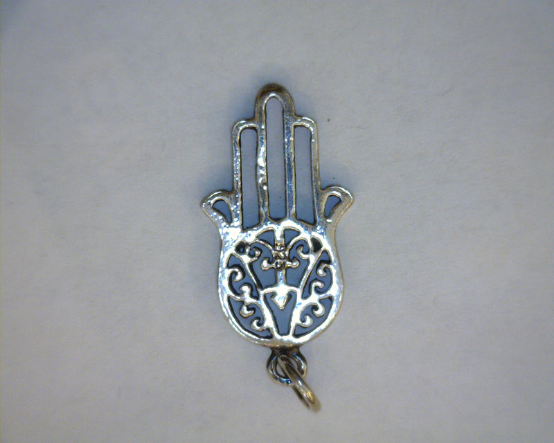 STERLING SILVER HAND CHARM