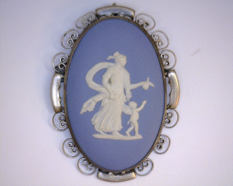 STERLING SILVER WEDGEWOOD CAME