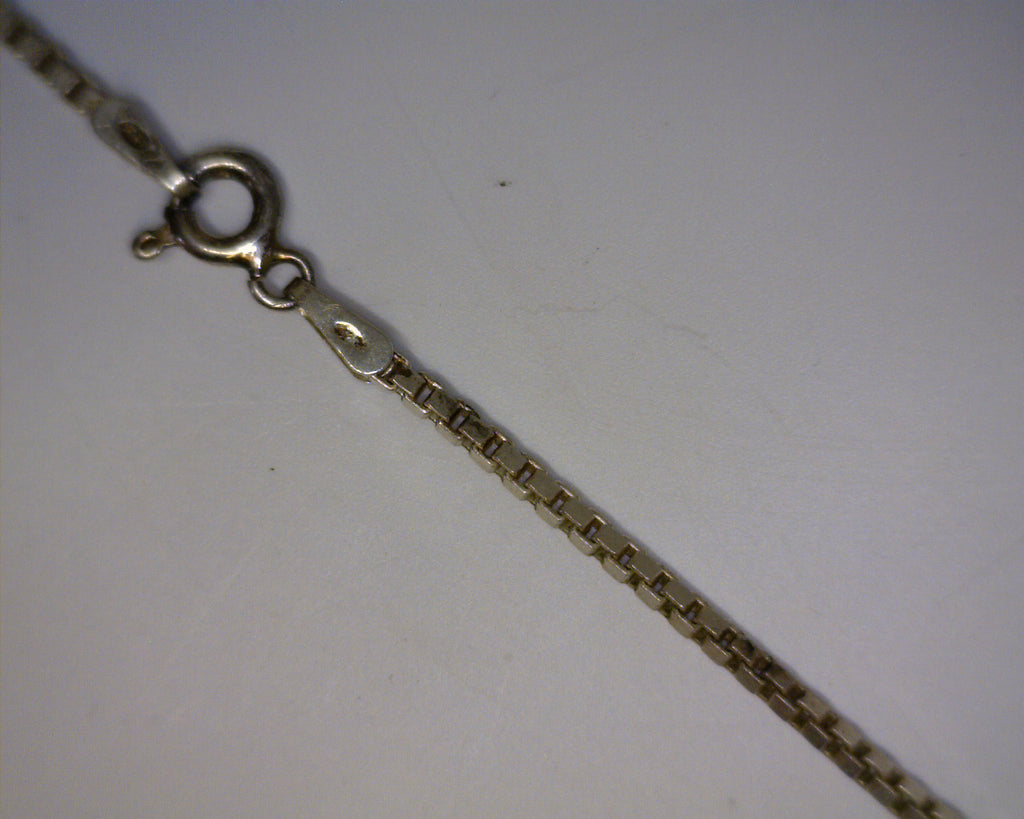 99% Casual Wear 80g Men Silver Chains, Size: 21 Inch (length) at Rs  3000/piece in Agra